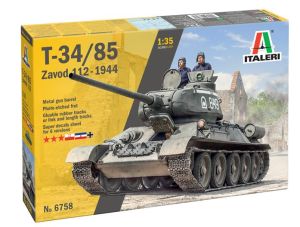 ITA6758 - Maquette à assembler et à peindre - T34/85 Zavod 112 de 1944