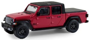 GREEN68070-F - Voiture sous blister de la série SHOWROOM FLOOR - JEEP Gladiator 2024 de couleur rose
