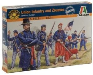 ITA6012 - Maquette à peindre - Infanterie de l'Union et zouaves