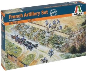 ITA6031 - Maquette à assembler et à peindre - Set d'artillerie Française – Guerre Napoléoniennes