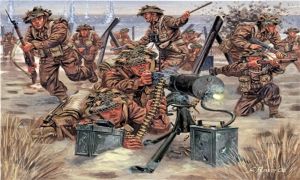 ITA6056 - Figurine à peindre - Infanterie Britannique Juin 1944