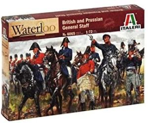 ITA6065 - Maquette à peindre - Britannique et Prusse Gen.St. WATERLOO (200ans)