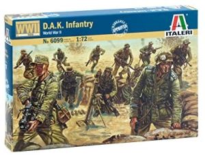 Maquette à peindre - Infanterie DAK