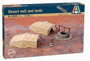 ITA6148 - Maquette à assembler et à peindre - Puits du désert et tentes