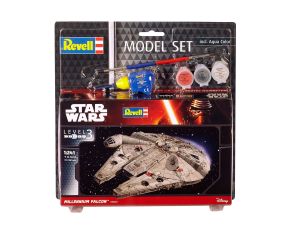 REV63600 - Maquette STAR WARS avec peinture à assembler - Millennium Falcon