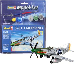 REV64148 - Maquette avec peinture à assembler - P-51D Mustang
