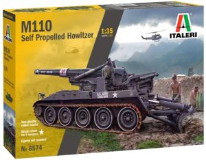 Maquette à assembler et à peindre - M110A1 Self Propelled Howitzer