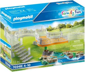 PLAY70348 - Jeu de construction PLAYMOBIL – Extension pour parc animalier