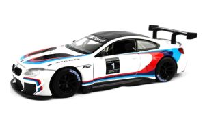 OPTIMUM724255 - Voiture de 2018 couleur blanche – BMW M6 GT3