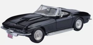 MMAX73224NOIR - Voiture de 1967 couleur noir - CHEVROLET Corvette