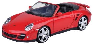 MMAX73348RD - Voiture cabriolet de couleur rouge - PORSCHE 911 Turbo