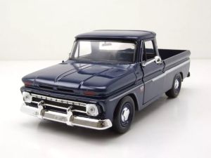 MMX73355BLEU - Voiture pick-up de 1966 couleur bleu - CHEVROLET C-10 Fleetside