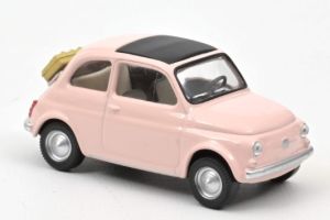 NOREV771200 - Voiture de 1965 couleur rose clair – FIAT 500F