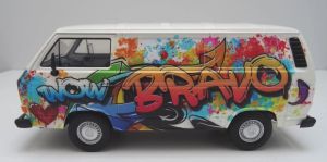 MMX79599 - Van coloré - Graffiti - VW Type 2