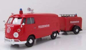MMX79671 - Véhicule de pompiers avec remorque - VW T1