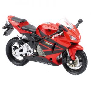 Moto sportive de couleur Rouge - HONDA CBR 600 RR 2006
