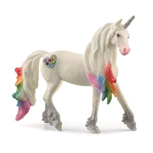 SHL70725 - Figurine SCHELICH - Licorne arc-en-ciel mâle