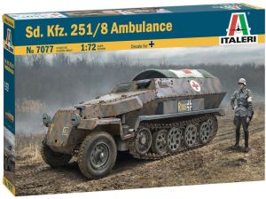 ITA7077 - Maquette à assembler et à peindre - Sd.Kfz.251/8 Ambulance