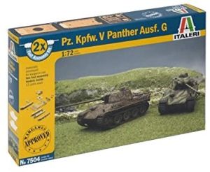 ITA7504 - Maquette à assembler et à peindre - Pz.Kpfw. V Panther montage rapide