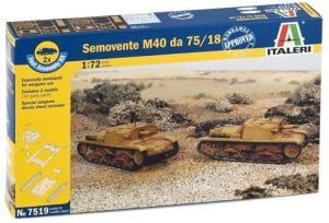 Maquette à assembler et à peindre - Semovente M40 da 75/18  montage rapide