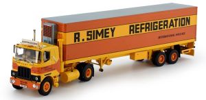 Camion avec remorque frigorifique SIMEY REFRIGERATION – MACK F700 4x2