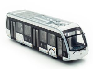 HOL8-1184 - Bus en résine de couleur blanc - IRIZAR ie tram