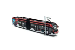 HOL8-1208 - Bus de couleur noir et rouge - VDL Citea SLFA-181 Bravo direct Oerle