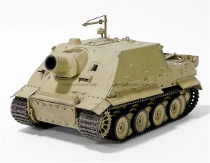 FOV802001A - Véhicule militaire Arysproving Ground Prusse Orientale Octobre 1943 - STURMTIGER 38 CM RW61 version sturmmorser Tiger prototype Presenter au Fuhrer