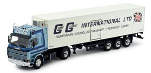 TEK81195 - Camion avec remorque frigorifique aux couleurs Gilbert GEOFF – SCANIA R113 4x2