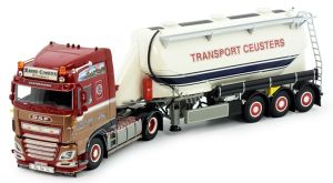 Camion avec silo aux couleurs CEUSTERS – DAF XF euro 6 Space Cab 4x2