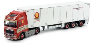 TEK81719 - Camion avec remorque du transporteur FISOTRANS – VOLVO FH04 GL 4x2