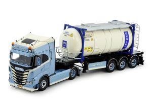 Camion avec remorque citerne 3 essieux LIGTHART – IVECO S-WAY 4x2