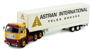 TEK83386 - Camion avec remorque bâchée du transporteur ASTRAN - VOLVO F88 6x4