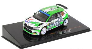 IXORAM840 - Voiture du Rallye de Monte Carlo 2022 GRYAZIN/ALEKSANDROV N°22 - SKODA FABIA RALLY 2 EVO