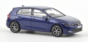 NOREV840134 - Voiture de 2020 couleur bleu métallisé – VW Golf