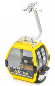 JC84108 - Cabine OMEGA IV couleur jaune - Station Zillertal Arena - 8 pers.