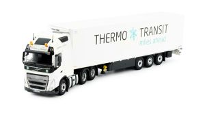 TEK85007 - Camion avec remorque frigorifique du transporteur THERMO TRANSIT - VOLVO FH05 Globetrotter XL 6x2