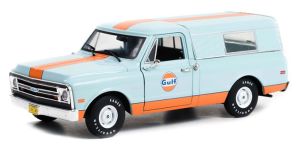 GREEN85062 - Véhicule de 1968 GULF OIL – CHEVROLET C-10 camper