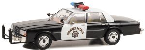 GREEN85582 - Voiture de la patrouille de Californie - CHEVROLET Caprice Police 1989