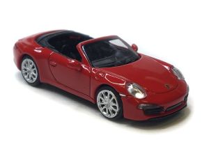 MNC870068030 - Voiture cabriolet de 2013 couleur rouge - PORSCHE 911