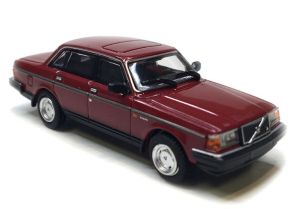 MNC870171402 - Voiture de 1986 couleur rouge foncé métallisé - VOLVO 240 GL