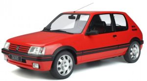Voiture de couleur rouge - PEUGEOT 205 GTI 1.9
