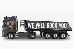 Camion MAN avec remorque 3 essieux aux couleurs BARNREUTHER