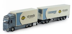 Camion porteur avec remorque frigorifique du transporteur OSCARSSONS AKERI - SCANIA R 6x4