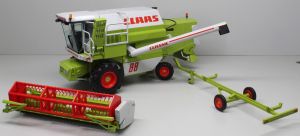Moissonneuse batteuse CLAAS 88 Classic coupe déclipsable et chariot de transport