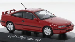 Voiture de 1992 couleur rouge - OPEL Calibra Turbo 4x4