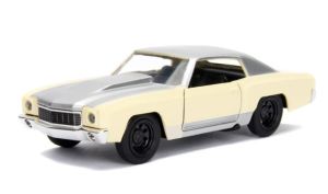 JAD99516 - Voiture de 1971 couleur jaune - Fast and Furious - CHEVROLET Monte-Carlo
