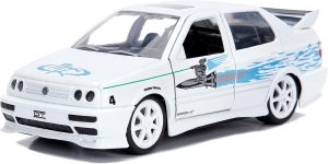 JAD99592 - Voiture du film Fast & Furious couleur blanche - VW Jetta 1995