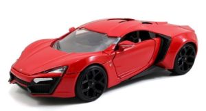 JAD97377 - Voiture de couleur rouge FAST & FURIOUS - W Motors Lykan Hypersport