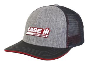 A2944 - Casquette CASE IH couleur grise avec arrière en filet noir